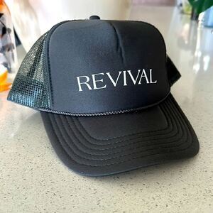 Revival Cap Mesh Adjustable Strap NWOT Gray Unisex